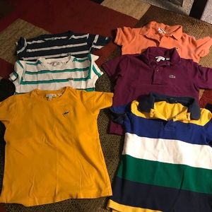 Lacoste shirts and polo SOLD!